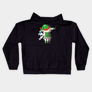 Christmas Elf Kids Hoodie